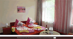 Desktop Screenshot of pension-leipzig-georgplatz.de