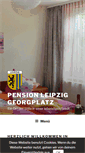Mobile Screenshot of pension-leipzig-georgplatz.de